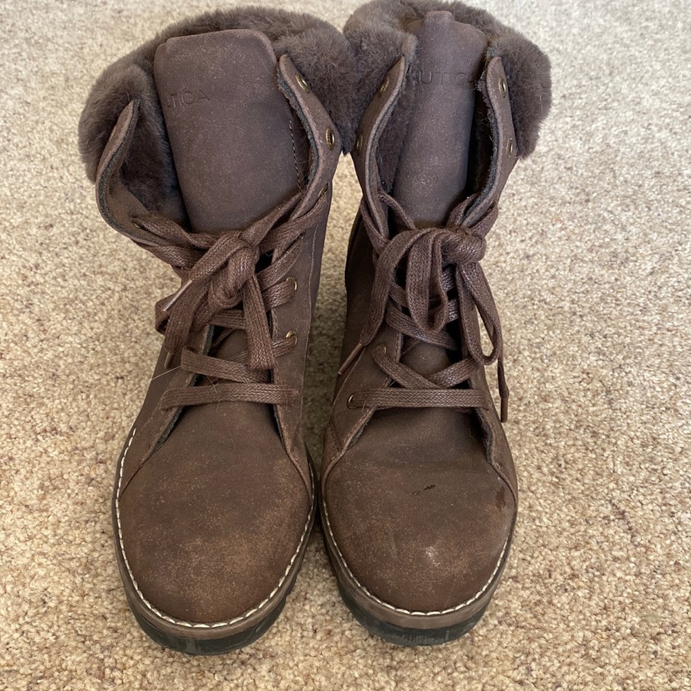 Nautica Brown Booties